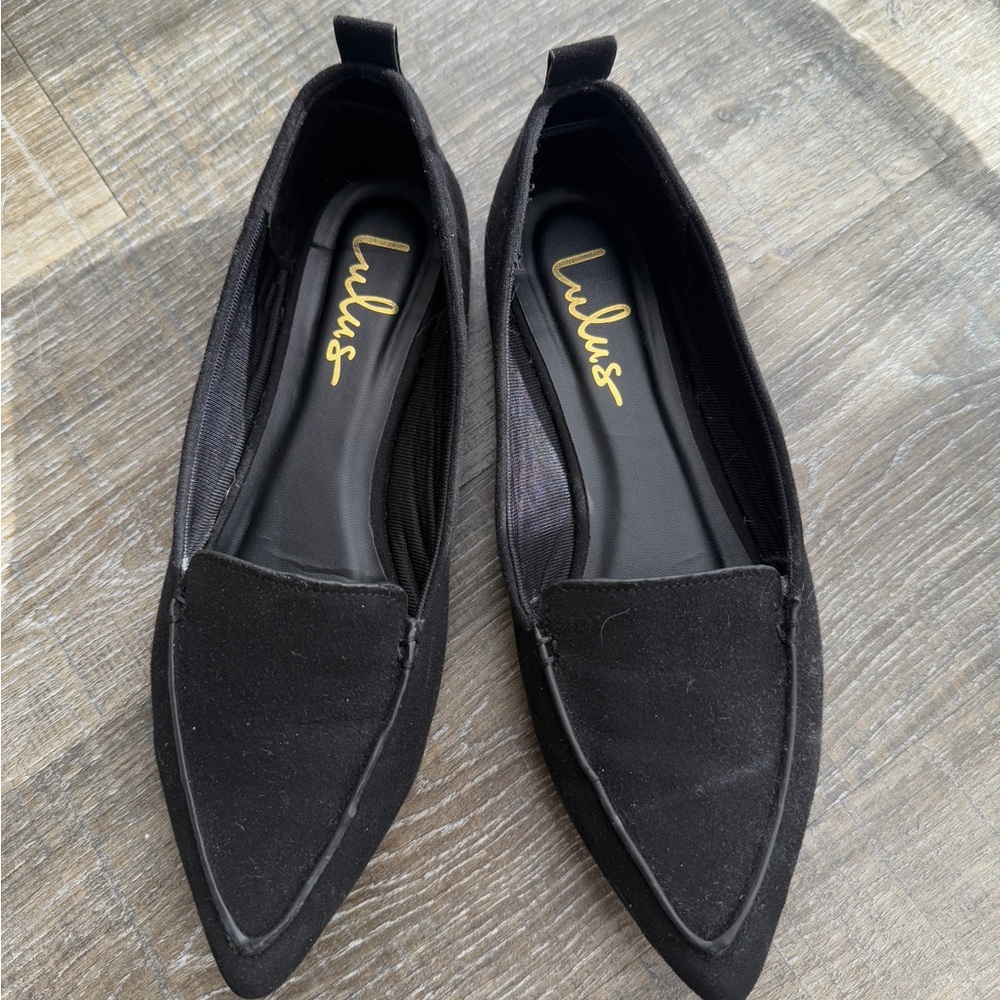 Black Suede Loafers